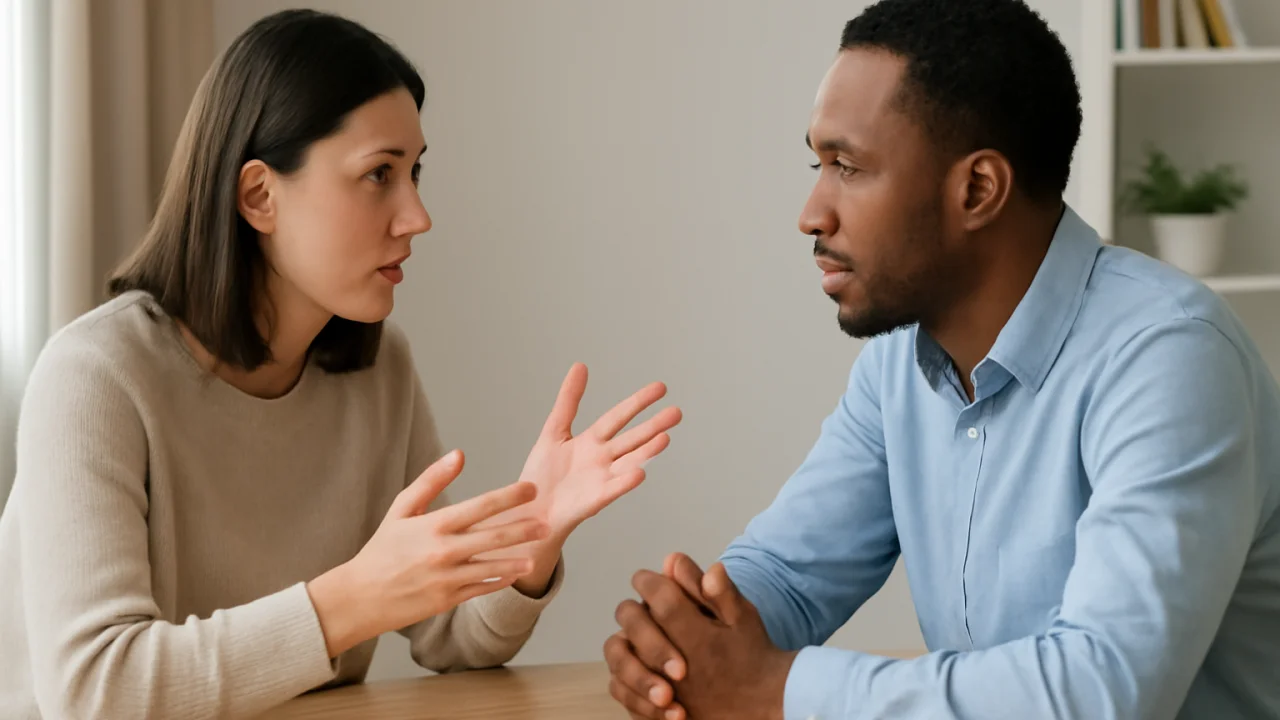 Resolving Conflict in a Healthy Way – illustrative image