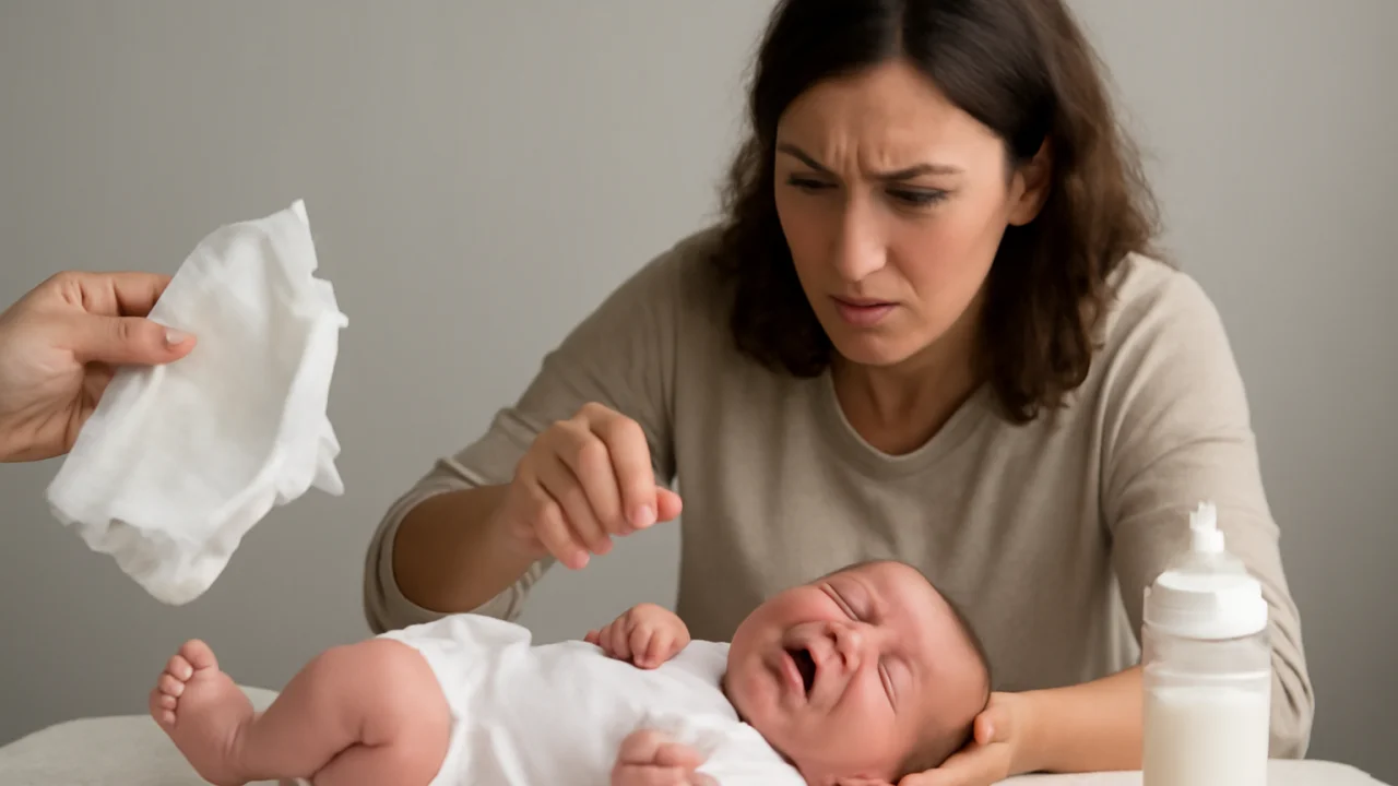 Newborn Care Mistakes – illustrative image