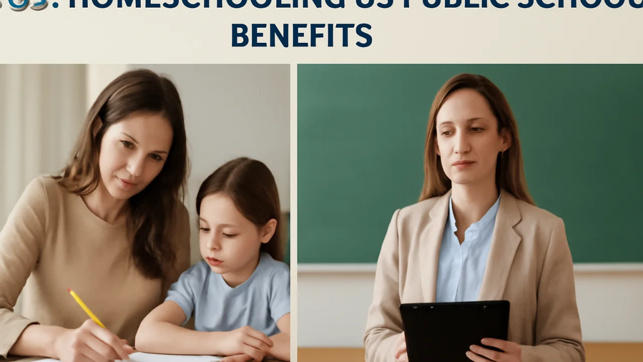 FAQs: Homeschooling vs Public School Benefits – illustrative image
