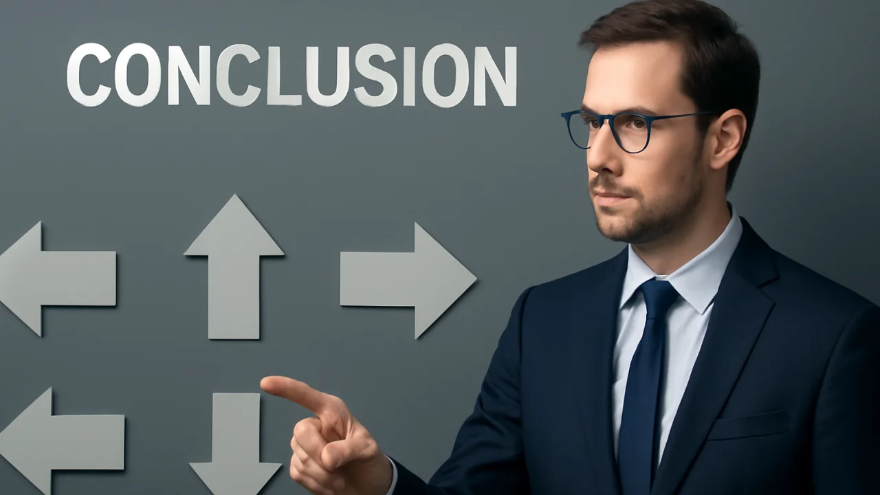 Conclusion: Making the Right Choice – illustrative image