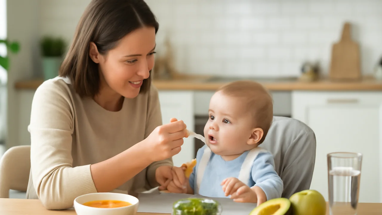 Nutrition and Lifestyle: Supporting Your Baby’s Growth – illustrative image