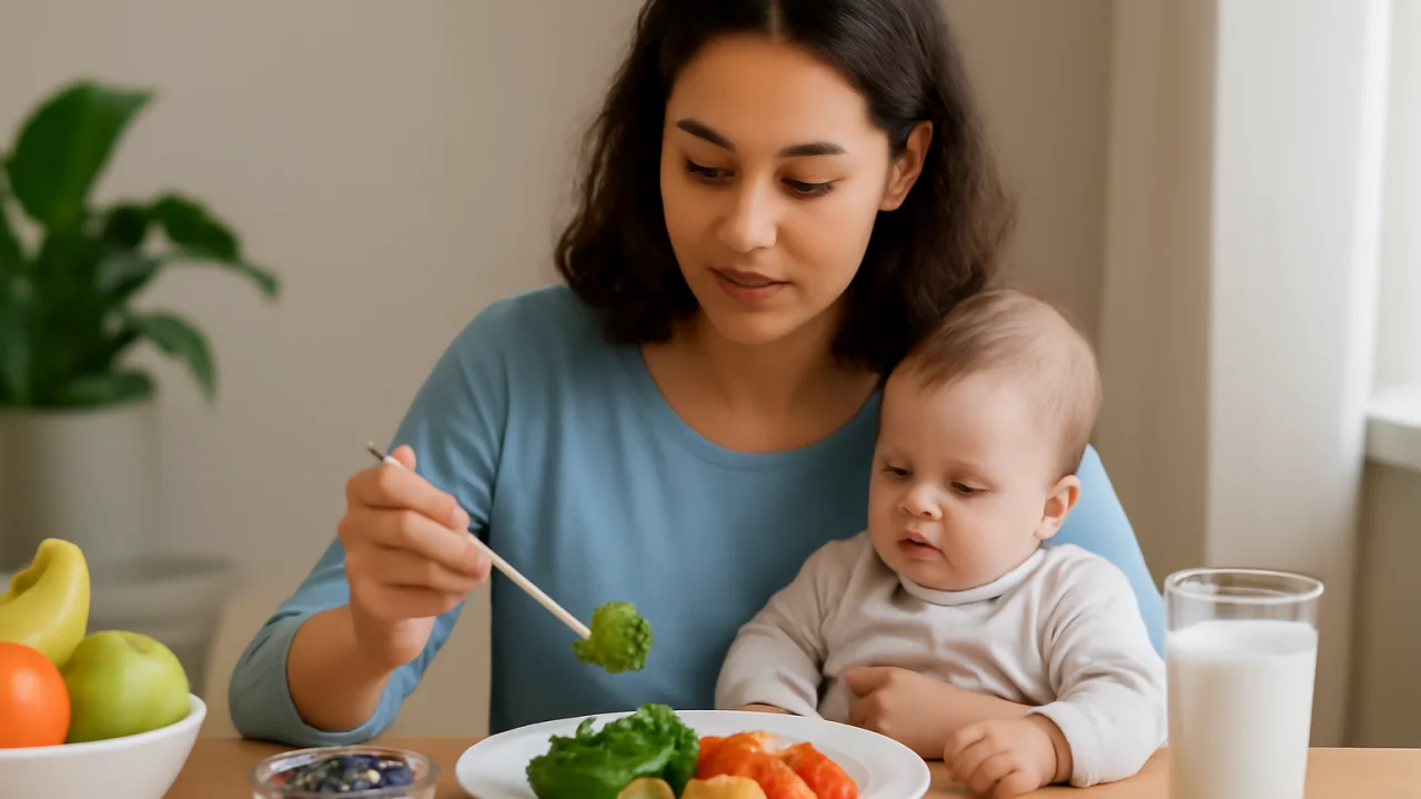 Nutrition for Mother and Baby – illustrative image