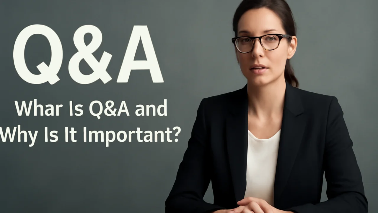 What Is Q&A and Why Is It Important? – illustrative image