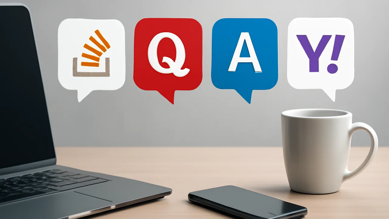 Main Features of Leading Q&A Platforms – illustrative image