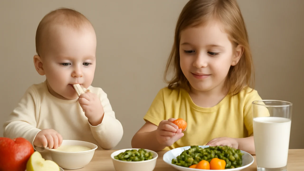 Nutrition for Babies and Children – illustrative image