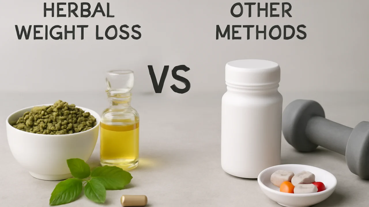Comparing Herbal Weight-Loss to Other Methods – illustrative image