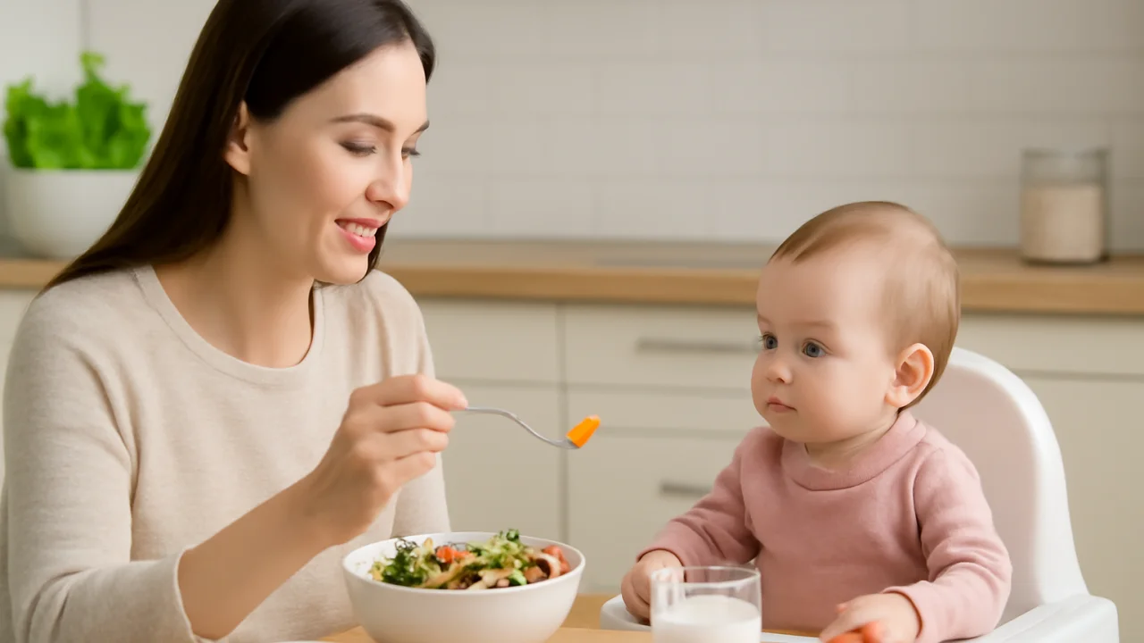 Nutrition for Mother and Baby – illustrative image