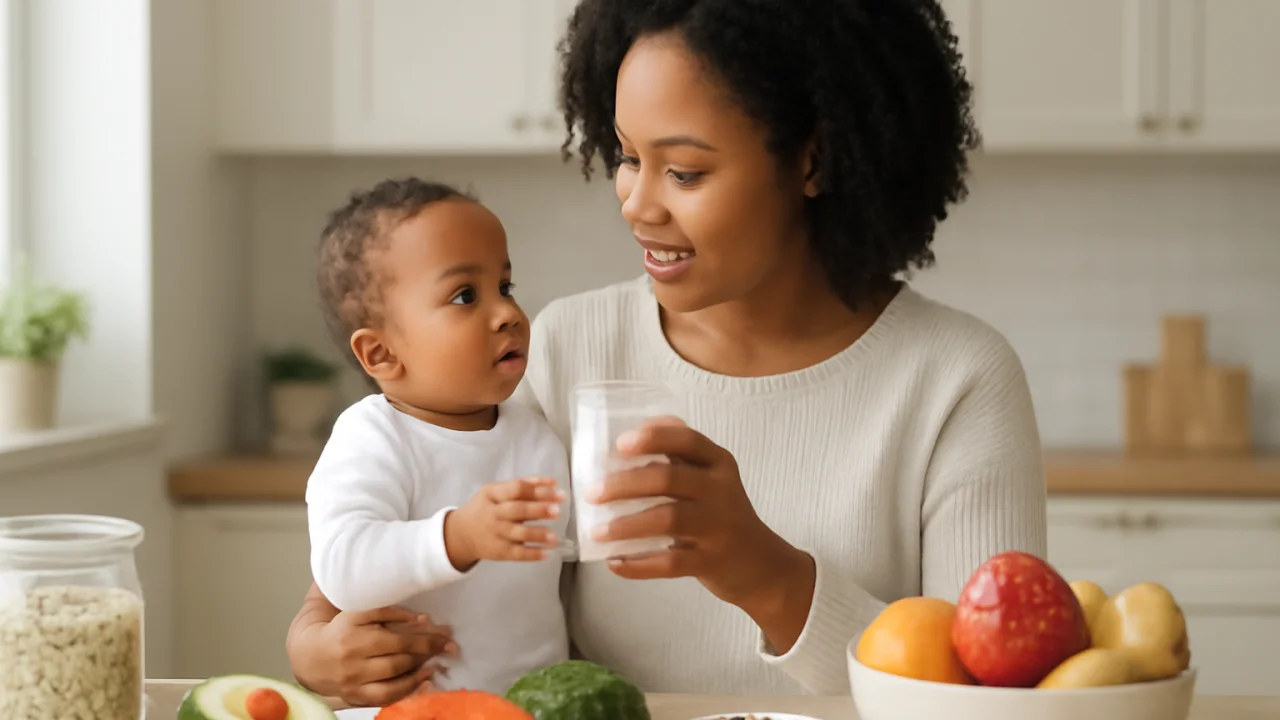 Nutrition for Mother and Baby – illustrative image