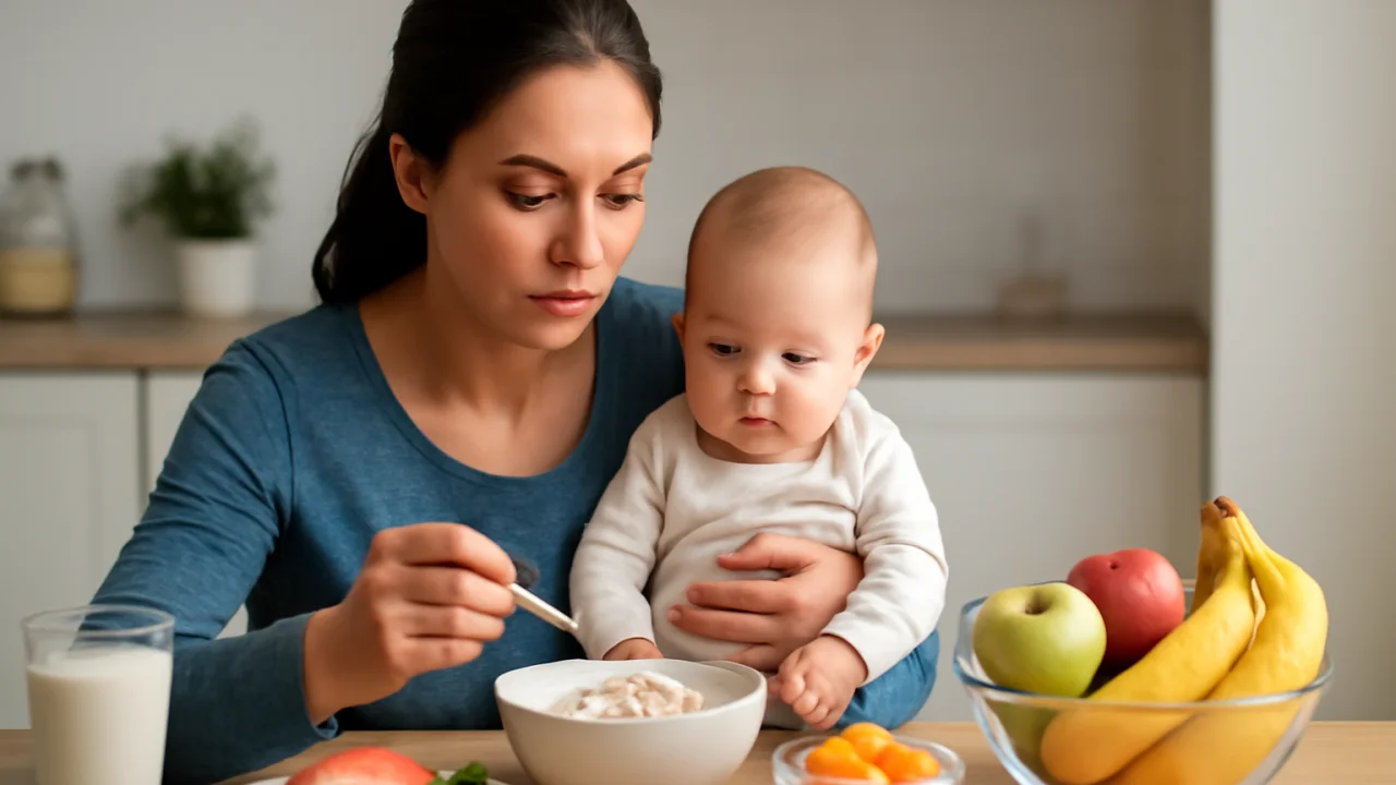 Nutrition for Mother and Baby – illustrative image