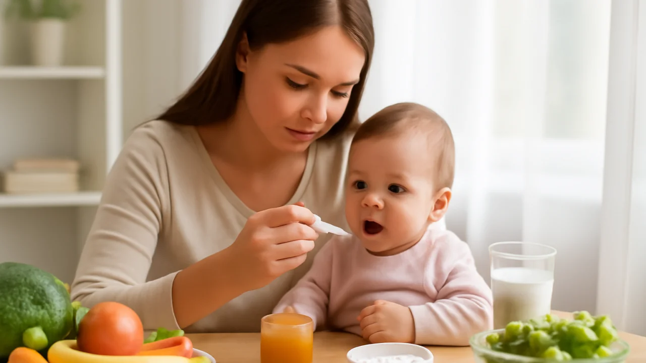 Nutrition for Mother and Baby – illustrative image
