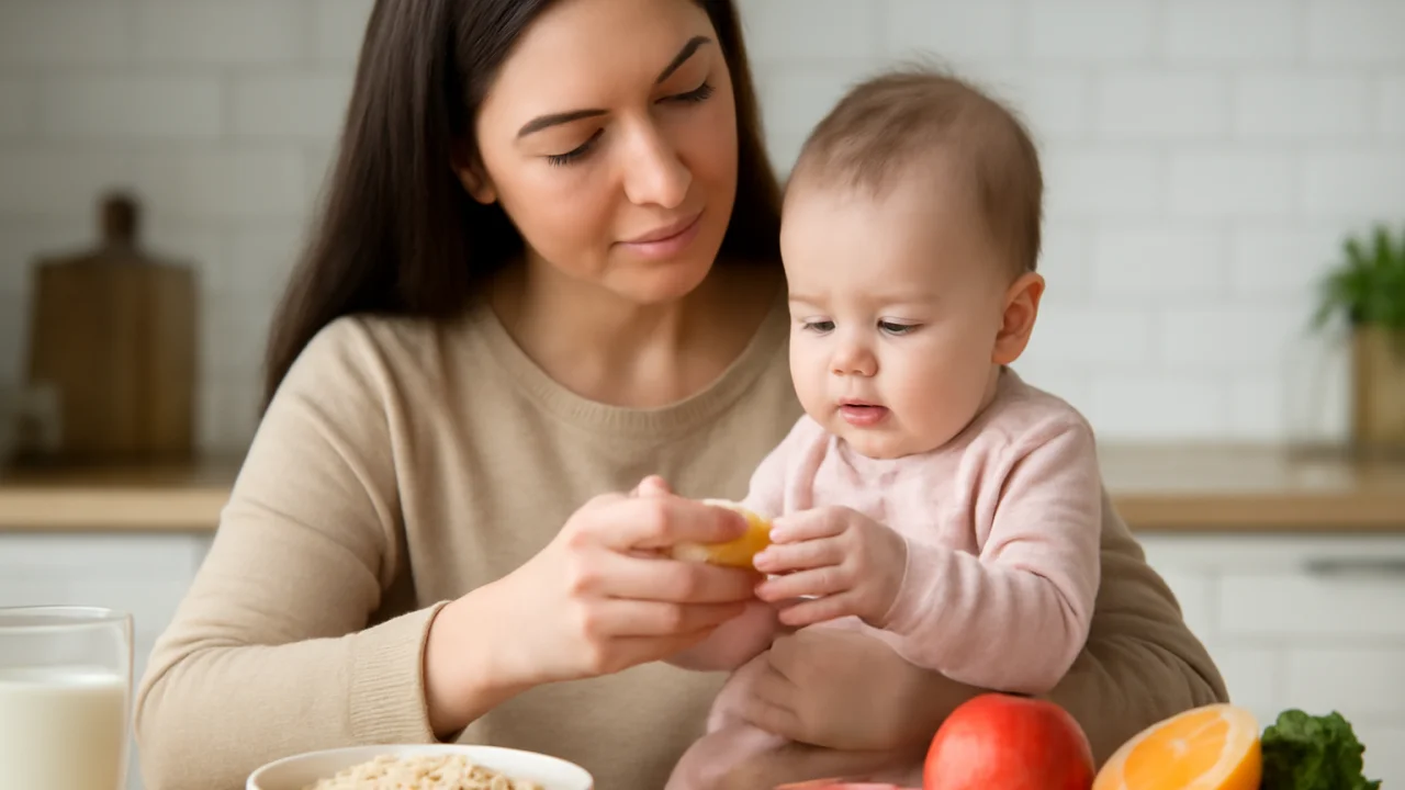 Nutrition for Mother and Baby – illustrative image