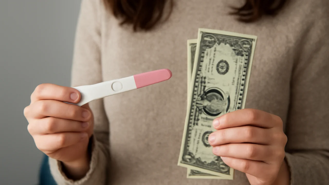The Costs of Pregnancy Symptom Tests – illustrative image