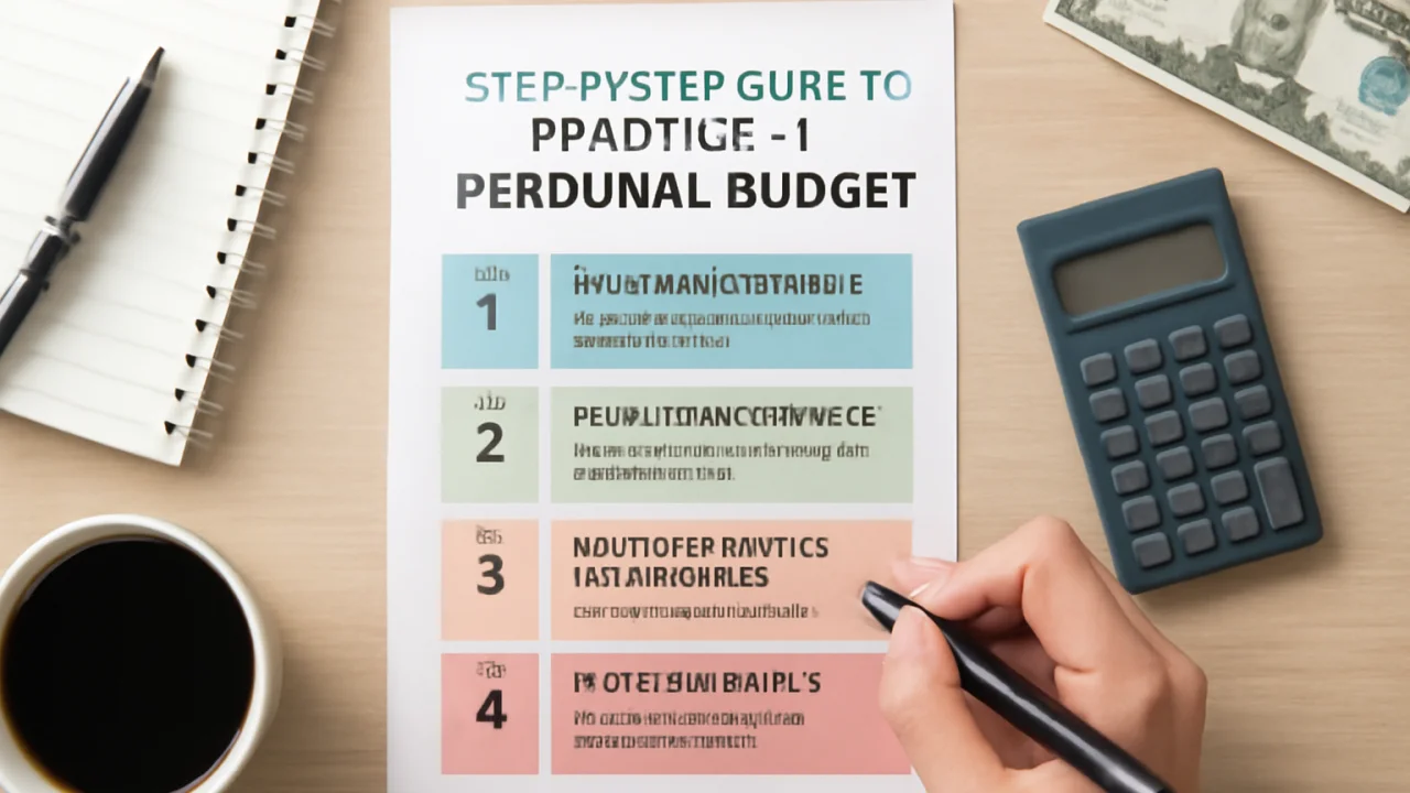 Step-by-Step Guide to Creating a Personal Budget – illustrative image