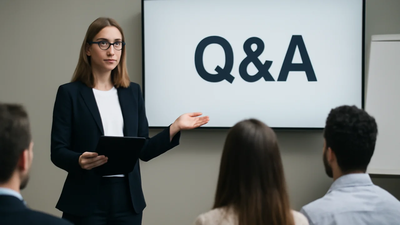 Best Practices for Conducting Effective Q&A Sessions – illustrative image