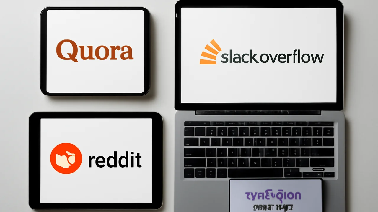 Popular Q&A Platforms: A Comparison – illustrative image