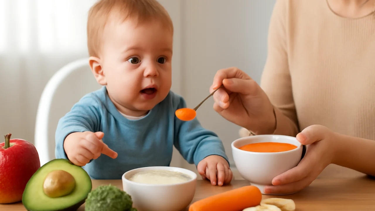 Nutrition for Babies and Children – illustrative image