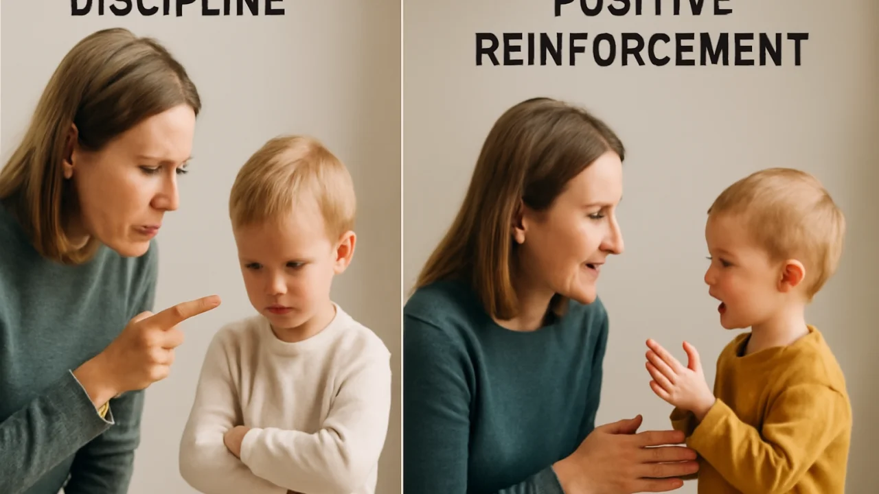 Toddler Discipline Methods vs Positive Reinforcement: Key Differences – illustrative image