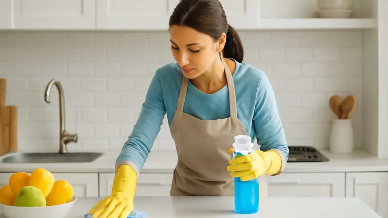 Essential Cleaning Habits for a Spotless Home – illustrative image