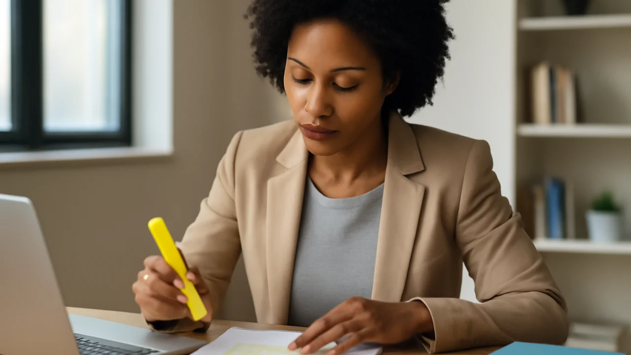 Choosing the Right Highlight Color – illustrative image