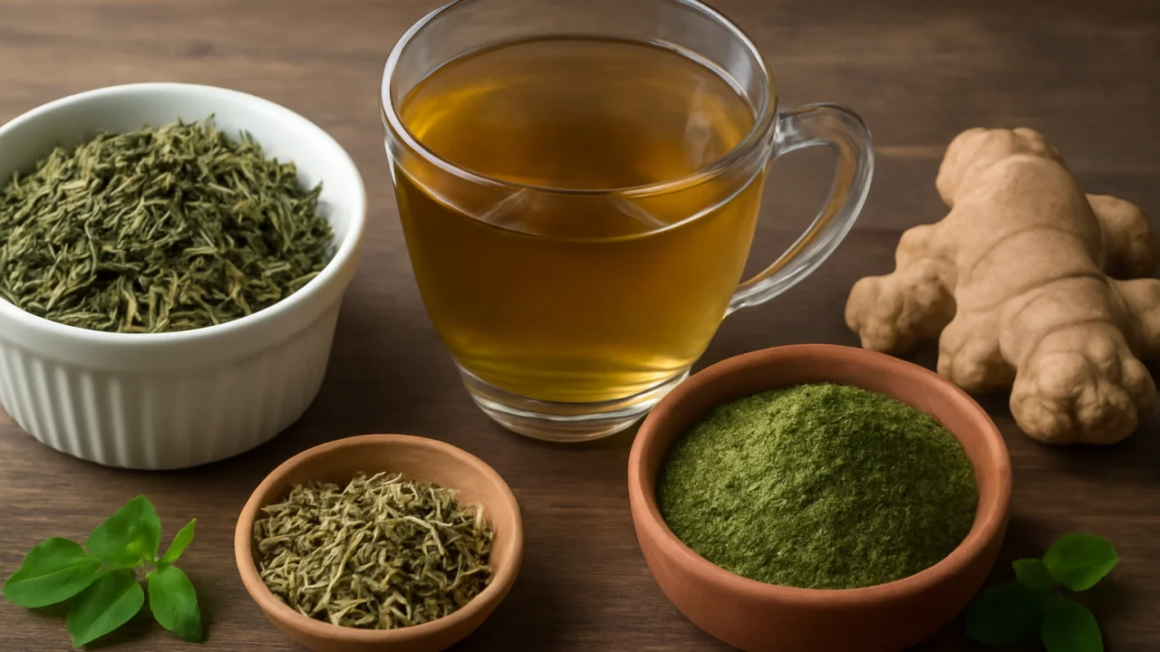 Popular Herbal Remedies for Weight Loss – illustrative image