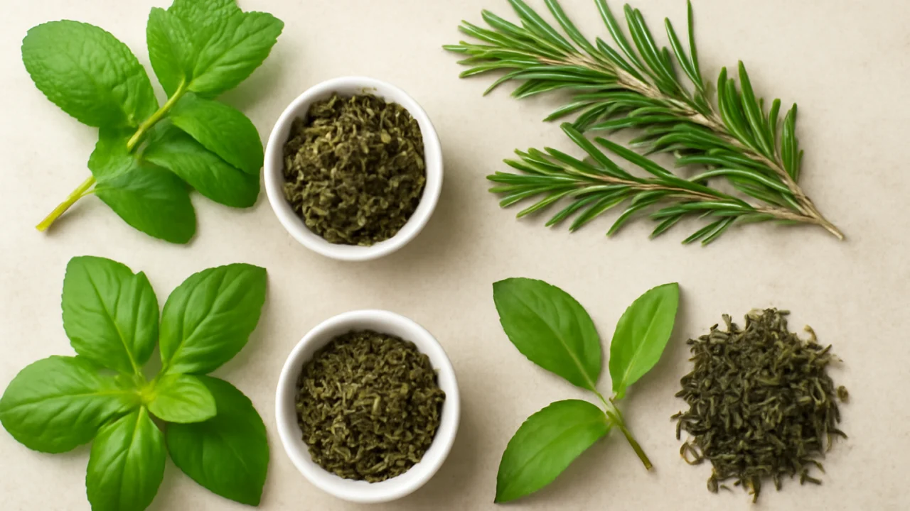 Popular Herbs for Weight Loss – illustrative image