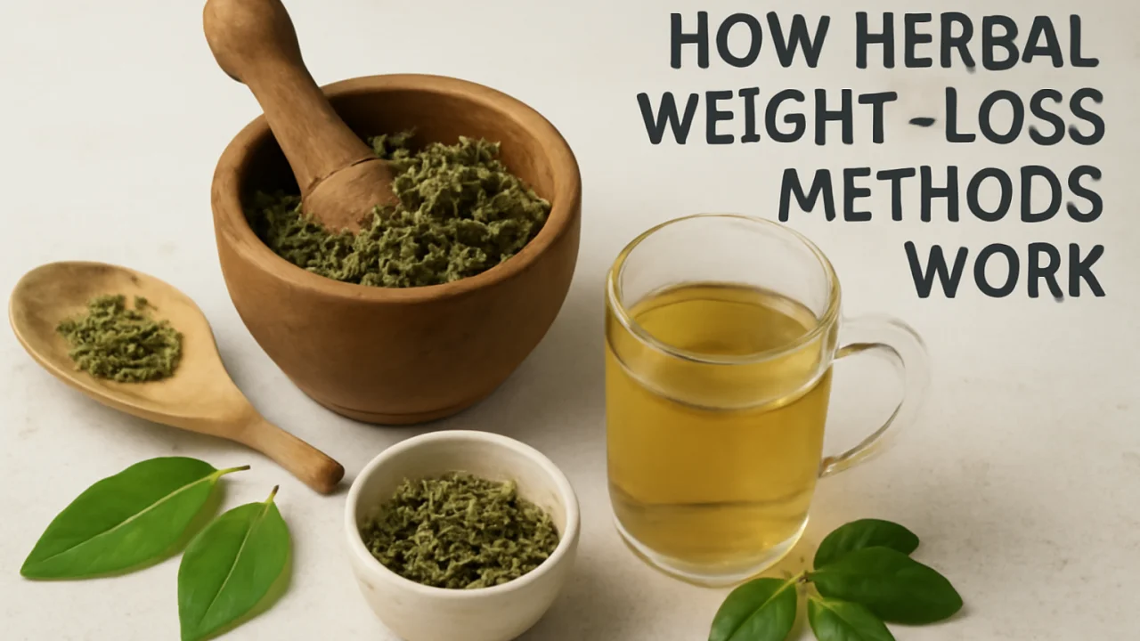 How Herbal Weight-Loss Methods Work – illustrative image