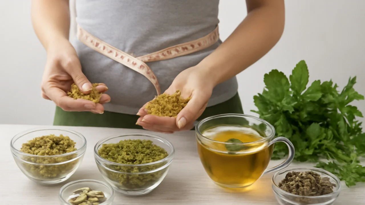 How Herbal Weight-Loss Methods Work – illustrative image