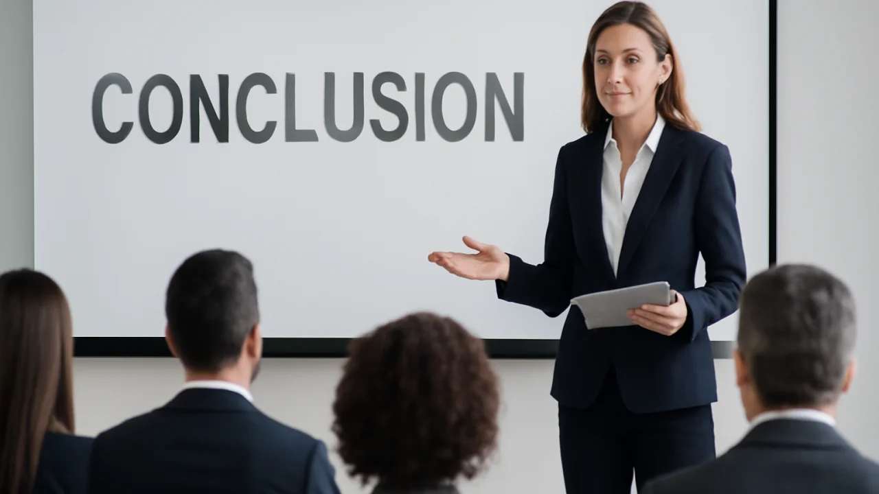 Conclusion – illustrative image