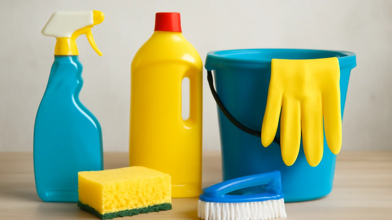 1. Essential Cleaning Supplies Every Home Needs – illustrative image