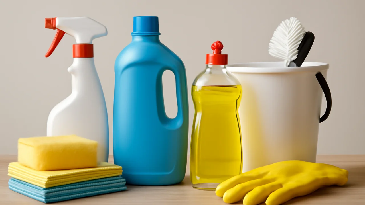 Essential Cleaning Supplies for Every Home – illustrative image