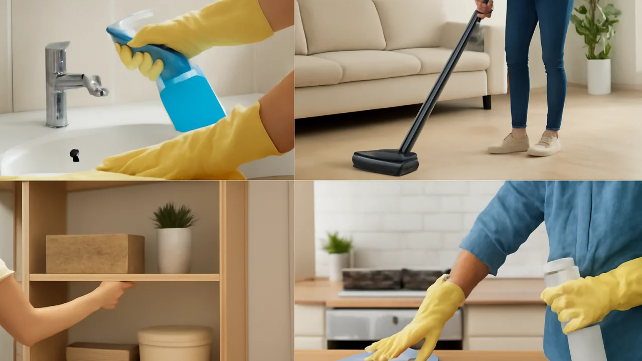 Room-by-Room Cleaning Strategies – illustrative image