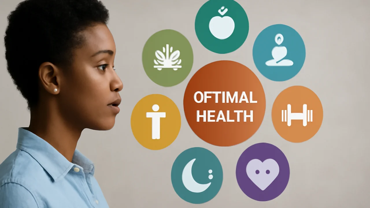 Understanding Optimal Health: A Holistic Perspective – illustrative image