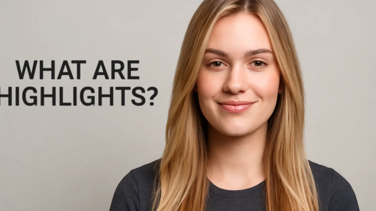 What Are Highlights? – illustrative image