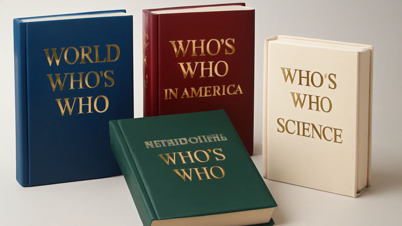 Types of Who’s Who Directories – illustrative image