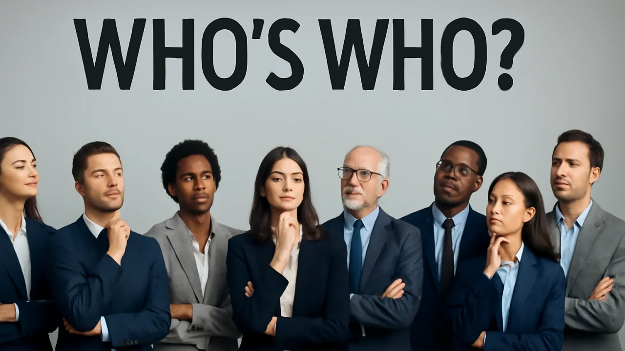 What Does "Who’s Who?" Mean? – illustrative image