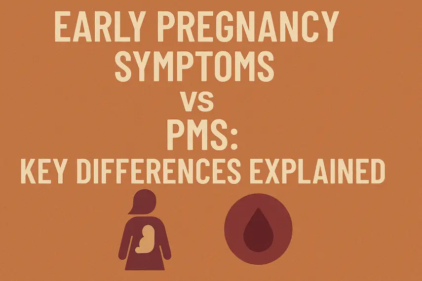 Early Pregnancy Symptoms vs PMS: Key Differences Explained