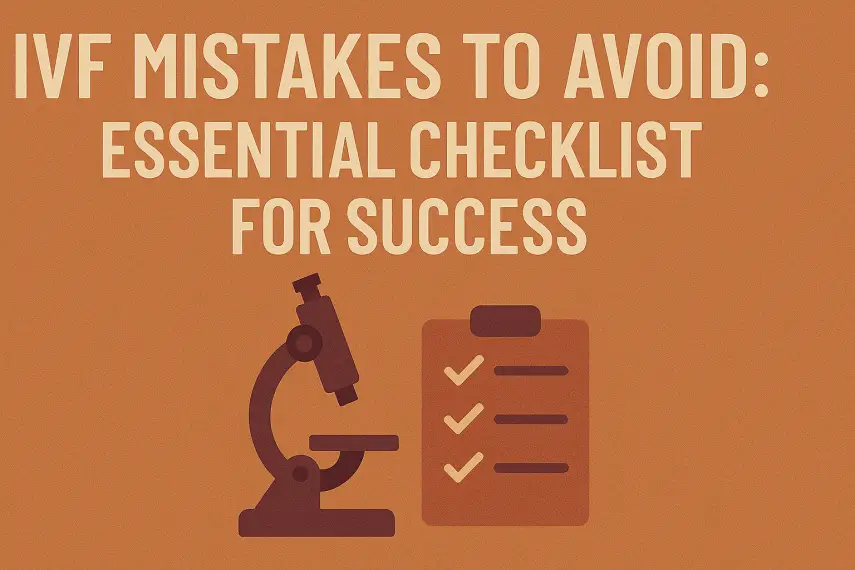IVF Mistakes to Avoid: Essential Checklist for Success 2024